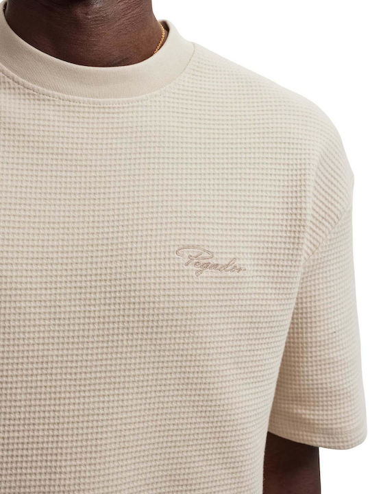 Herrenblusen T-Shirts Beige