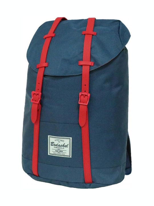 Τσαντα Backpack Fashion Street New York Blue 26x14x38cm