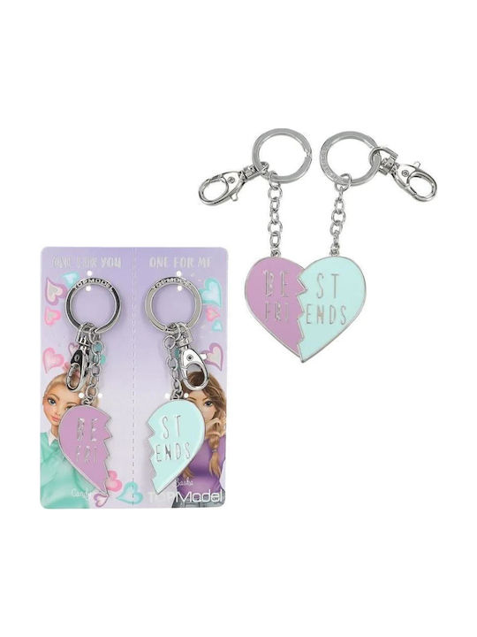 Topmodel Schlüsselanhänger Herz Bff Set 2 Stücke 2 Designs