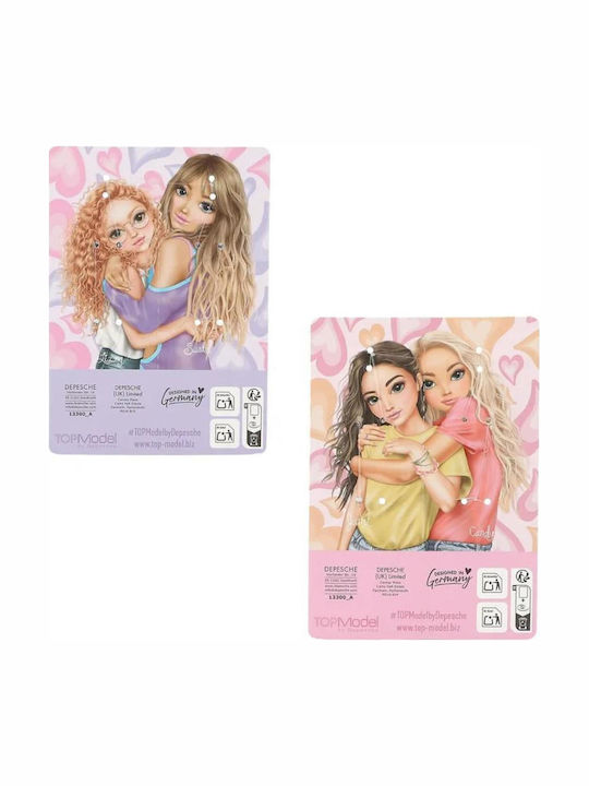 Topmodel Schlüsselanhänger Herz Bff Set 2 Stücke 2 Designs