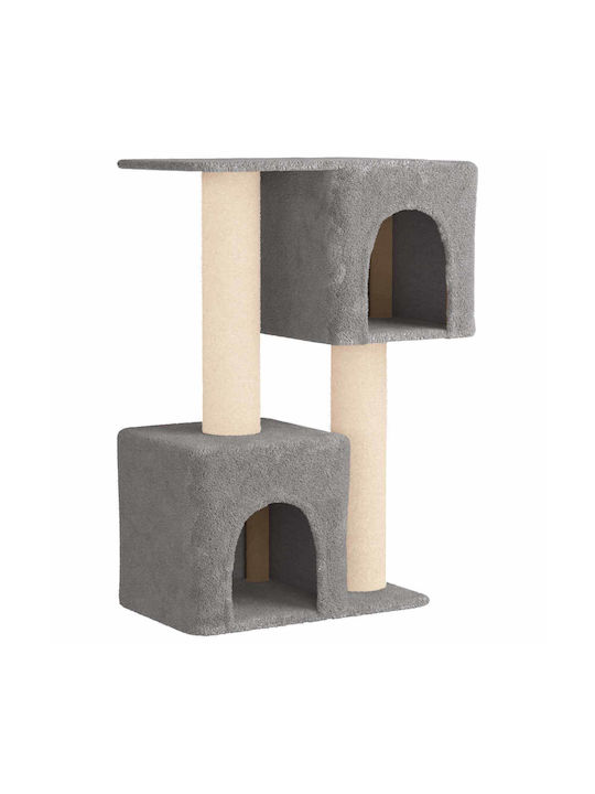 vidaXL Γατόδεντρο Γκρι 82x43x114εκ.