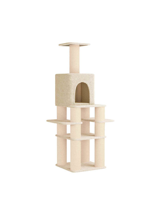 vidaXL Γατόδεντρο Μπεζ 81.5x56x180εκ. vidaXL Γατόδεντρο Μπεζ 81.5x56x180εκ.
