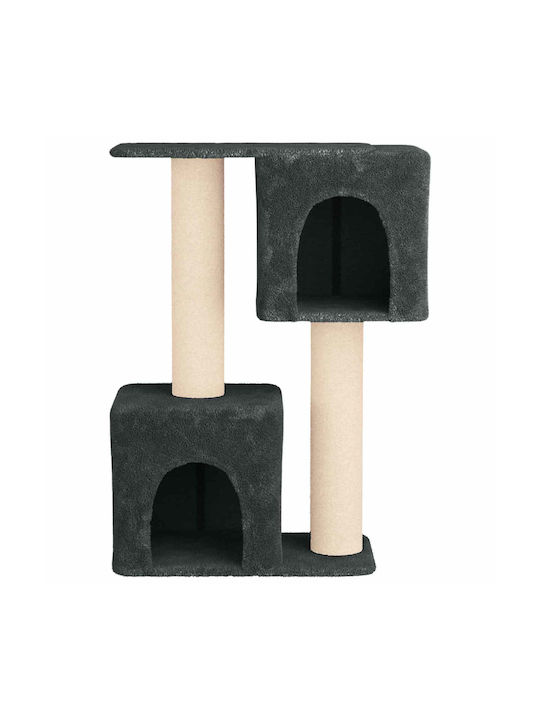 vidaXL Scratching Post Cat Tree Gray 82x43x114cm