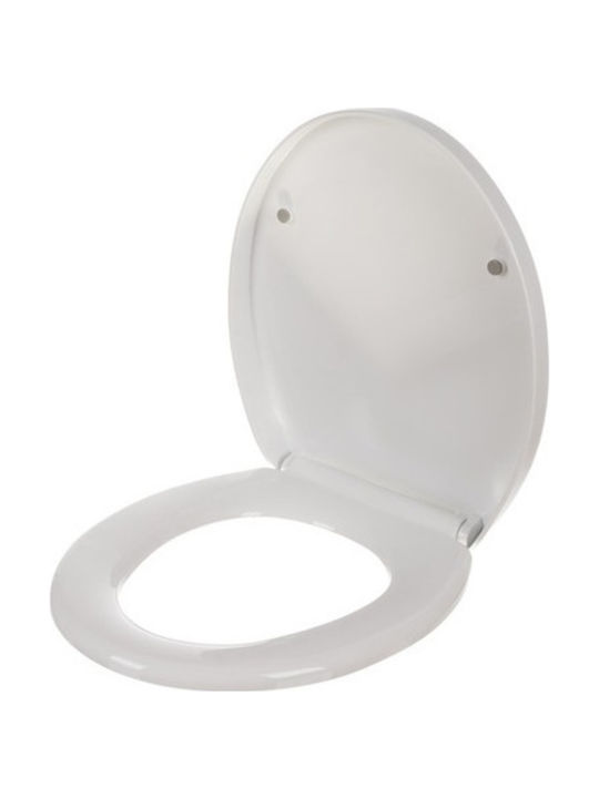 Ruhhy Capac WC Închidere Lentă Plastic 37x44cm Gri
