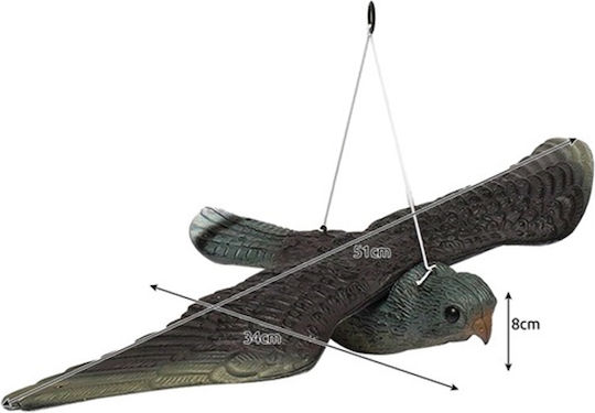 KESNUP Vogelabwehrmittel Nachbildung 272g 51x34m