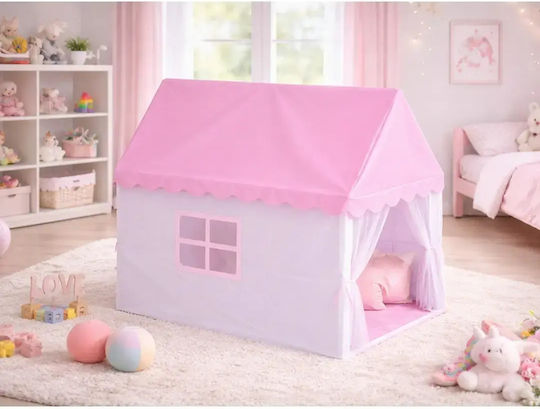 Verk Group Kesnup Kinderzelt Kleines Haus Rosa