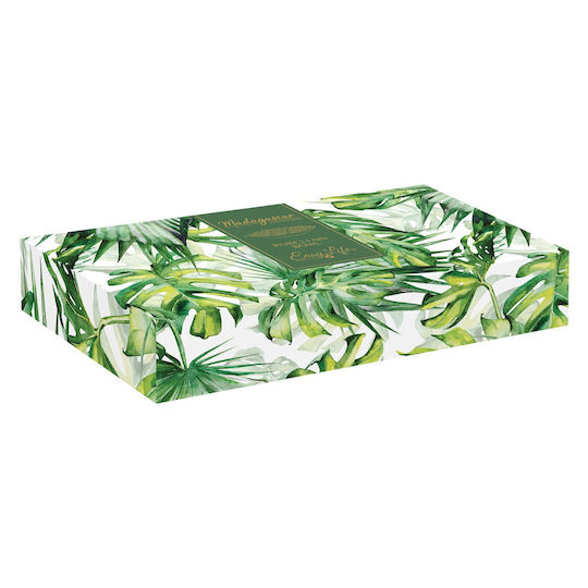 Easylife Easylife Dekorative Schale Aus Porzellan Grün 30x13cm Easylife Easylife Dekorative Schale Aus Porzellan Grün 30x13cm