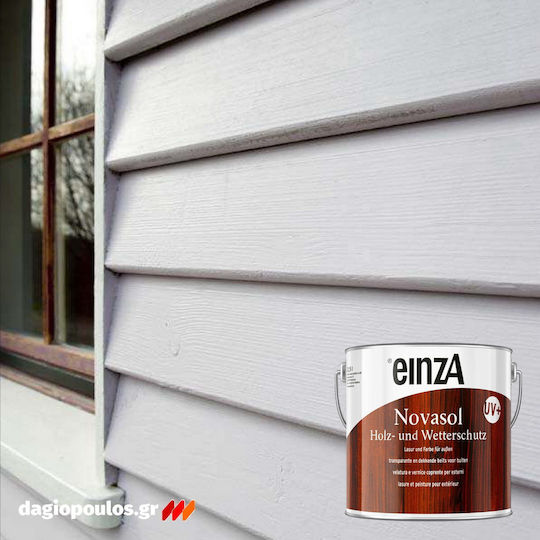 Einza Novasol Βερνίκι Επιφάνειας Λευκό Ματ 1lt
