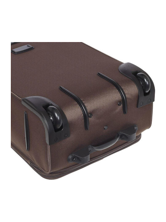 Diplomat Mittlerer Reisetrolley Braun Höhe 63cm