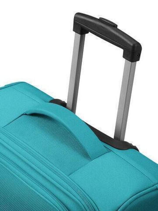 American Tourister Heat Wave Cabin Travel Suitcase Mint Height 55cm