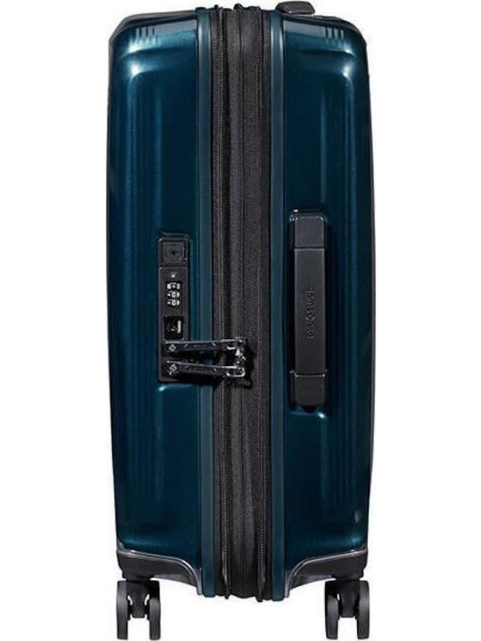 Samsonite Spinner Cabin Hard Suitcase Dark Blue Height 55cm