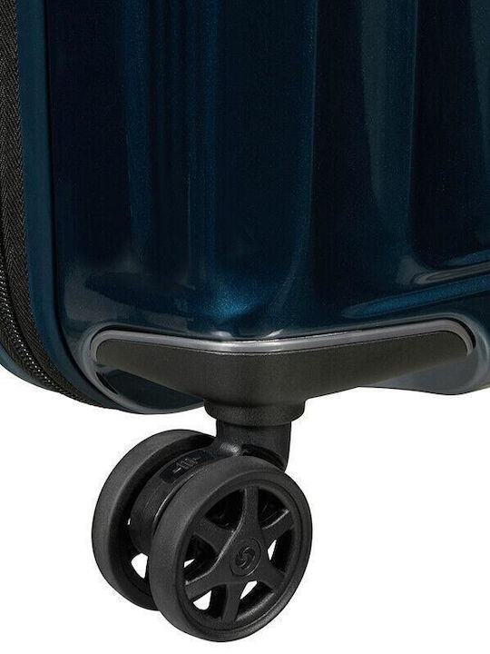Samsonite Spinner Cabin Hard Suitcase Dark Blue Height 55cm