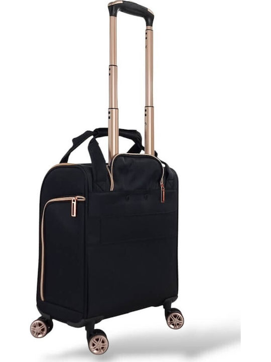 Diplomat Monaco Cabin Travel Suitcase Black Height 45cm