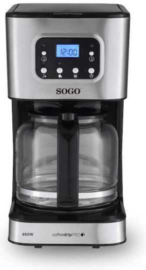 Sogo Coffeedrip PRO Programmable Filter Coffee Machine 950W