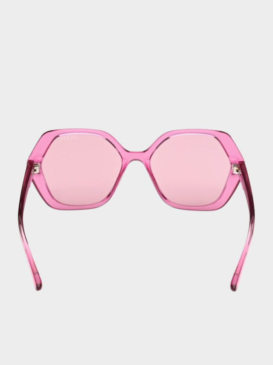 Guess Women's Sunglasses with Pink Frame and Pink Lens 1021618