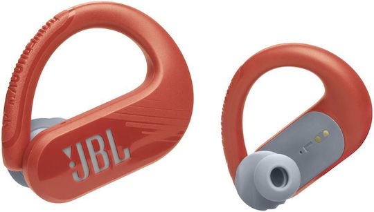 JBL Endurance Peak 3 In-ear Bluetooth Handsfree Căști cu Rezistență la Transpirație și Husă de Încărcare Portocalie