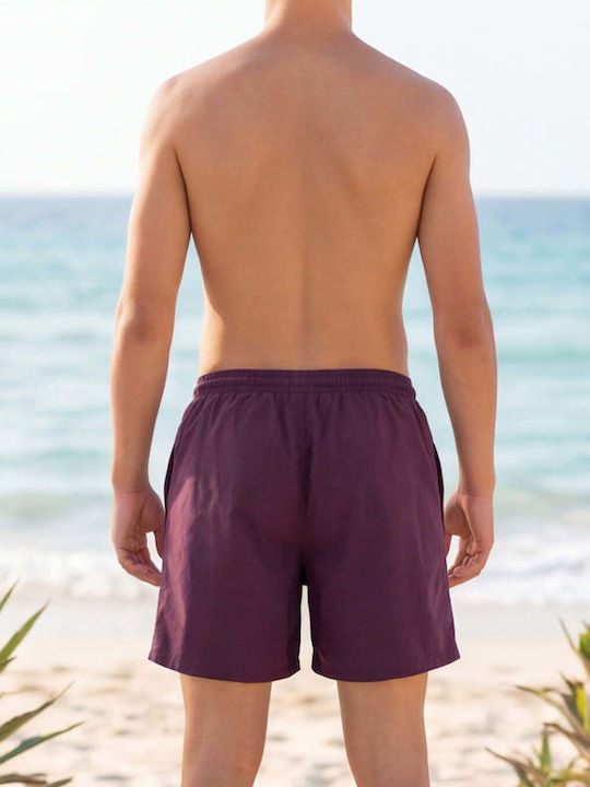 Men's Swimwear Shorts Bordeaux