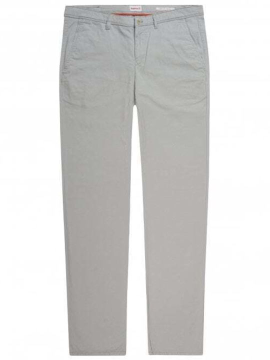 Elastic Grey Chino Trousers