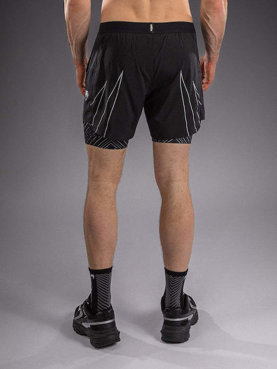 Sport Herren Shorts Schwarz/Grau/Silber