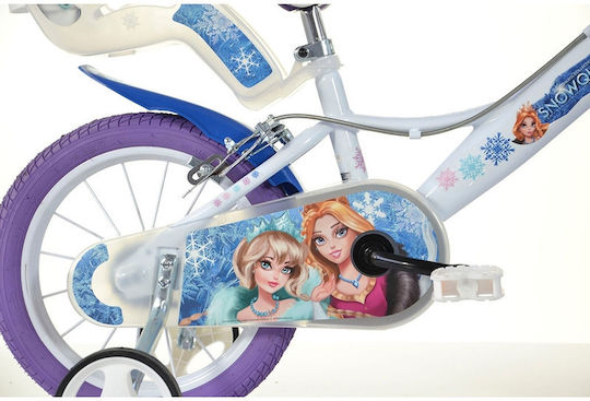 Dino Bikes Queen 14" Παιδικό Ποδήλατo BMX Πολύχρωμο