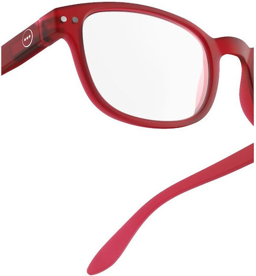 Izipizi Reading Glasses +2.00 in Red Color