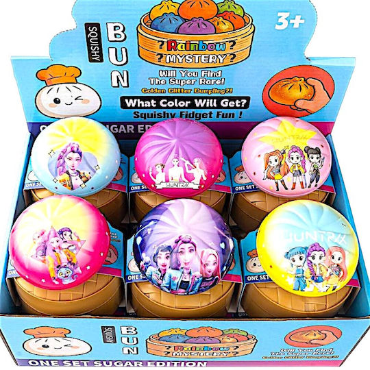 Taba World Rainbow Demon Hunters Squishy Dumpling (Various Designs) 1pc