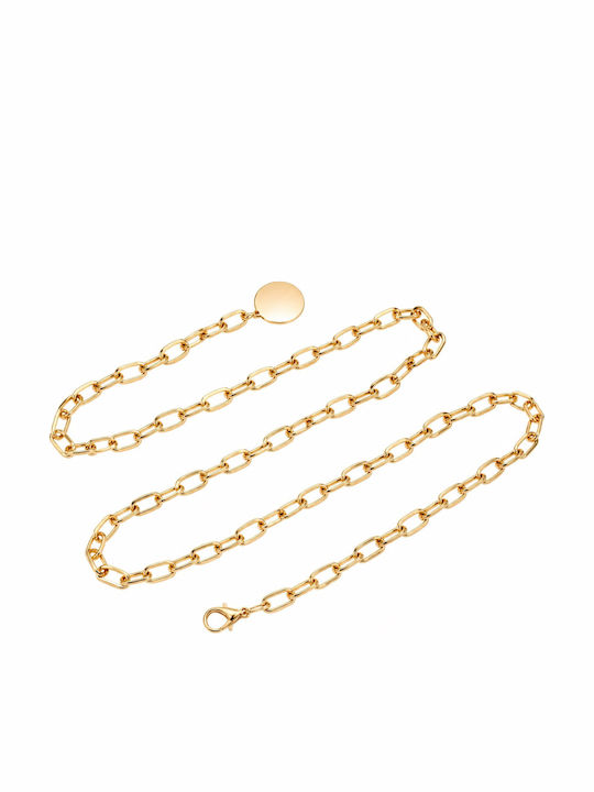 Damen Gürtel Kette Goldene