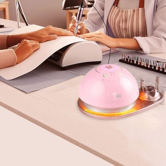 SML M21 Nail Drill Electric 68W Pink 50000 RPM with Pedal