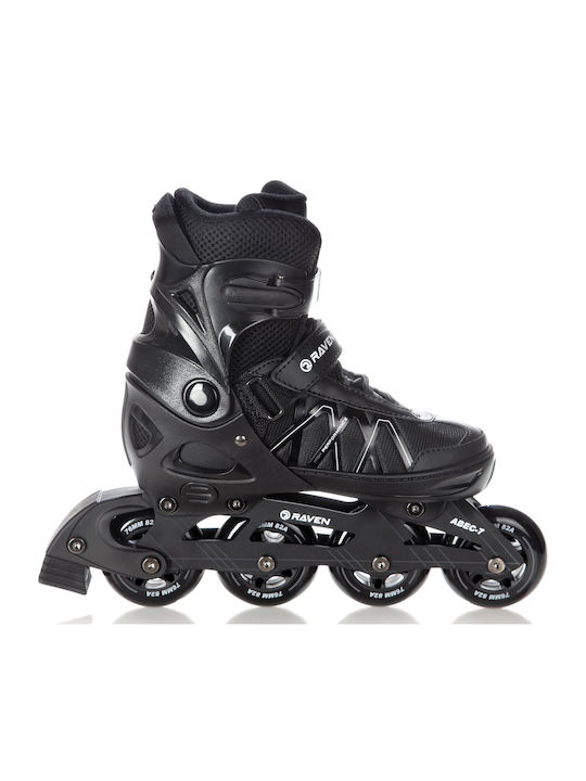 Raven Expert Inline Αυξομειούμενα Rollers Μαύρα Ενηλίκων