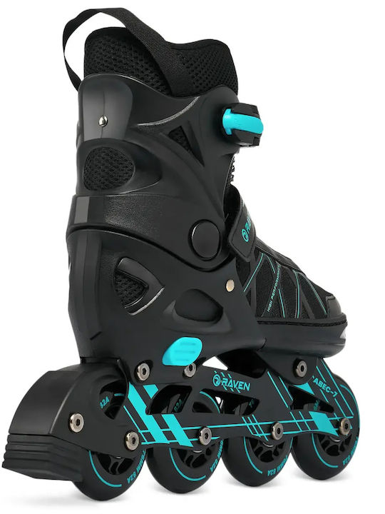 Raven Expert Inline Αυξομειούμενα Rollers Τιρκουάζ Ενηλίκων