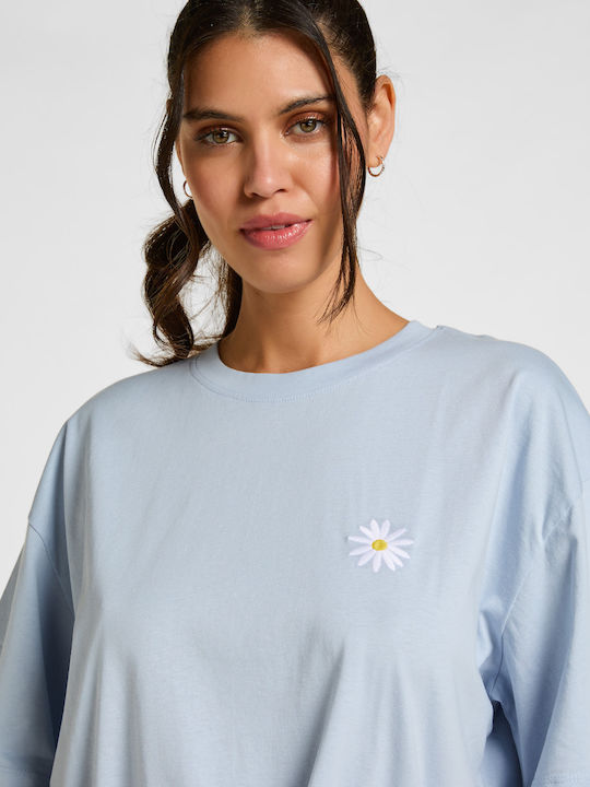 Hunkemöller Sommerliches Damen-Nachthemd Blau
