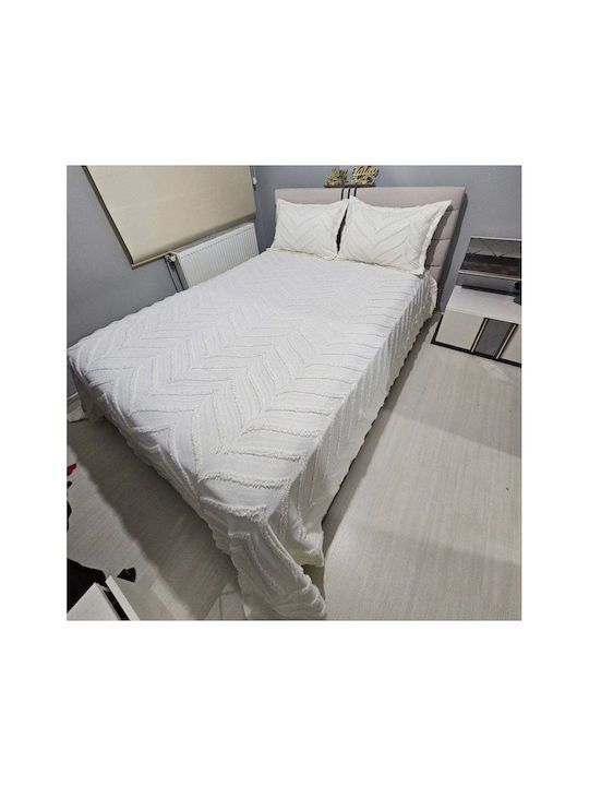 SteweHome Σετ Σεντόνια Υπέρδιπλα 250x260εκ. Μπεζ (4τμχ)