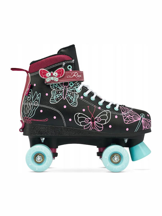 Raven Amelia Inline Adjustable Black Kids Rollers