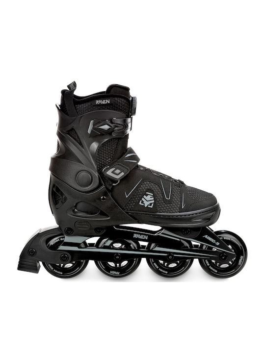 Raven Pulse PRO Inline Einstellbare Roller Schwarze Erwachsene