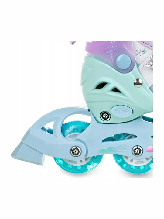 Raven Isla Inline Αυξομειούμενα Rollers Μωβ Παιδικά