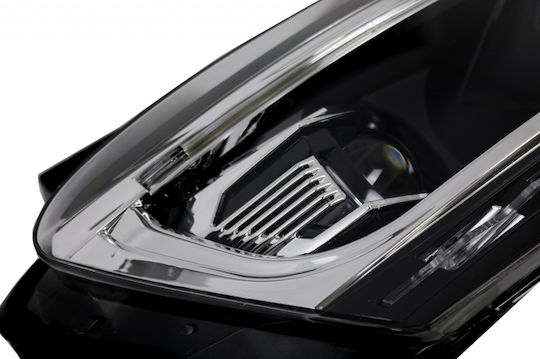 Μπροστινά Φανάρια Led Matrix Look Dynamic Vw Polo Mk5 6r 6c 2009-2017