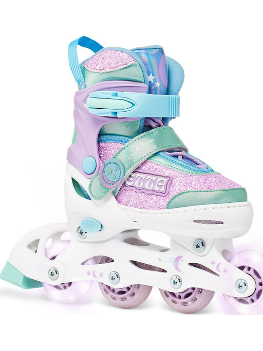 Raven Etta Inline Αυξομειούμενα Rollers Μωβ Παιδικά