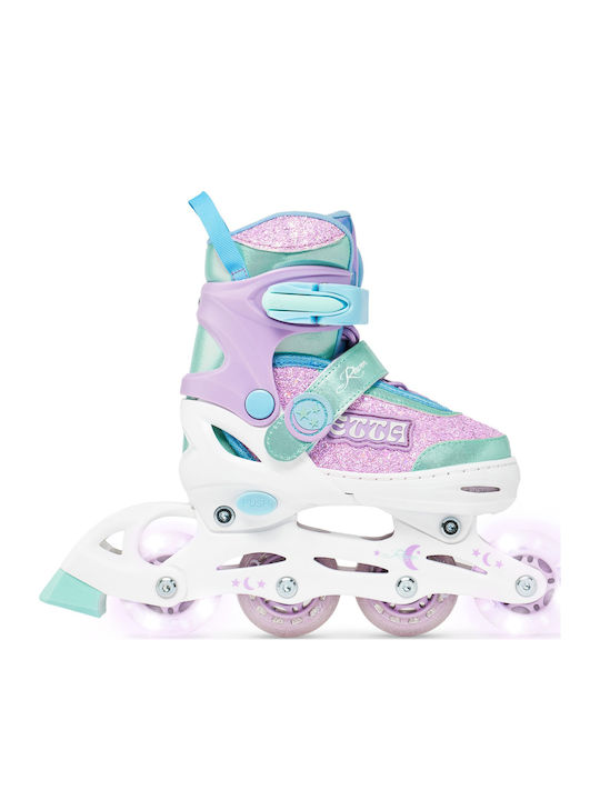 Raven Etta Inline Αυξομειούμενα Rollers Μωβ Παιδικά