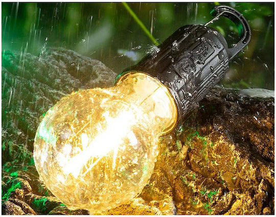 Verk Group Λάμπα Led Επαναφορτιζόμενη για Camping Αδιάβροχη με Powerbank