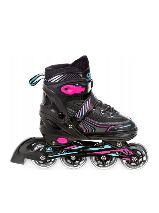 Croxer Optima Inline Регулируеми Ролери Черни Детски