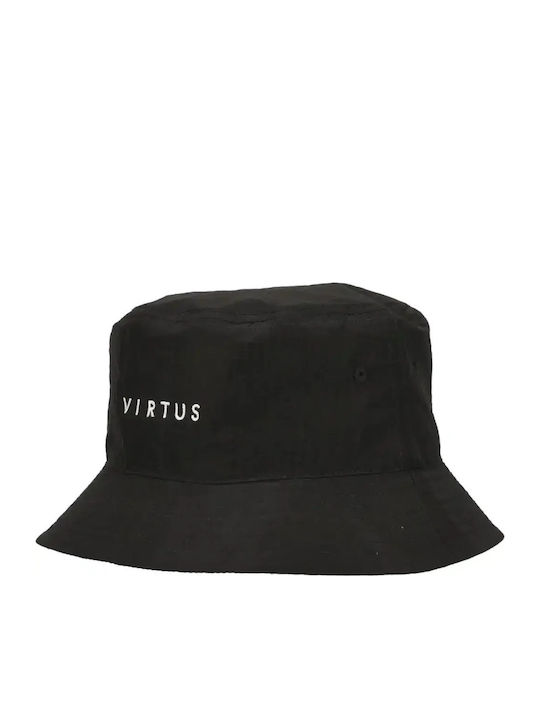Virtus Stoffart Herrenhut Bucket Schwarz