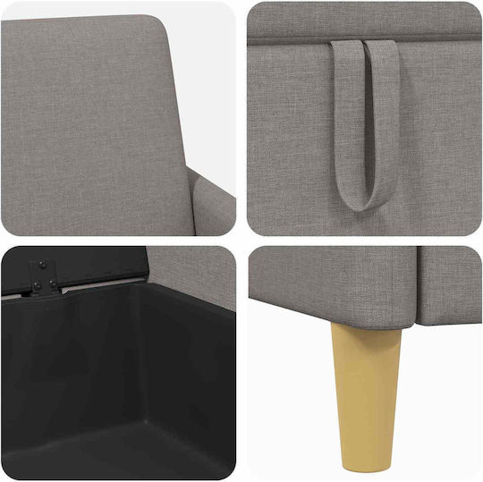 Πολυθρόνα 72x78x87cm Taupe