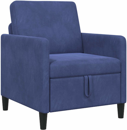 Blue Armchair 72x78x87cm