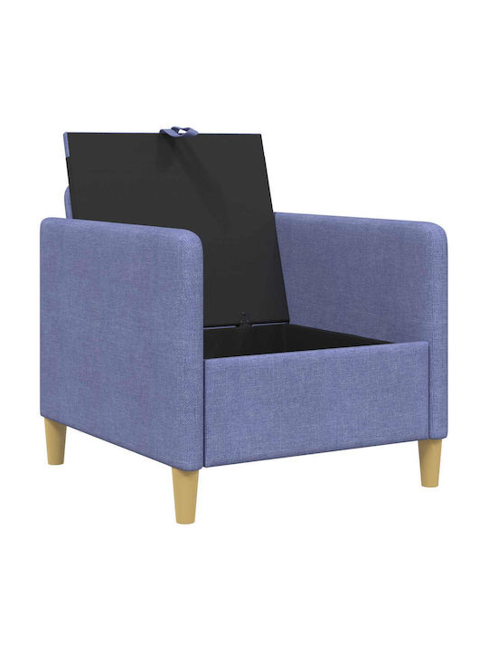 Scaun De Relaxare Albastru 72x78x87cm