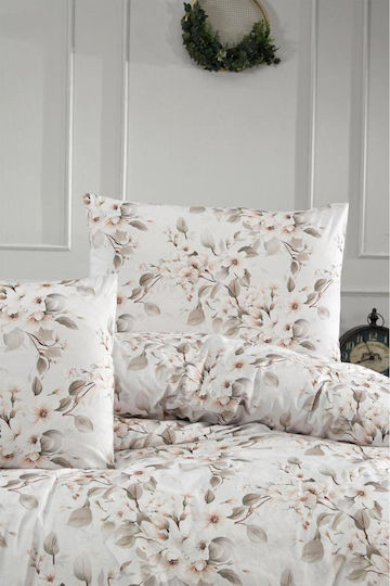 SteweHome Cotton Duvet Cover Set 200x220cm Double With 2 Pillowcases Multicolour