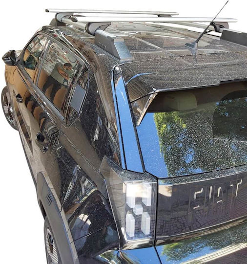 Nordrive Aluminum Car Roof Bars for Fiat Panda 2025+ Set with Roof Rack Legs MP.FIATGRANDEPANDA.01