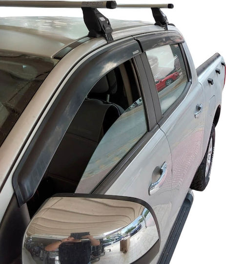 Menabo Aluminum Car Roof Bars for Ford Ranger 2012-2022 Set with Roof Rack Legs MP.FRANGER.04