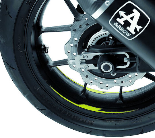 Puig Decorative Rim Sticker Performance 21833g Yellow