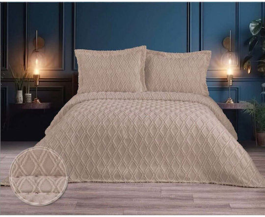 SteweHome Σετ King Size 260x260cm Καφέ
