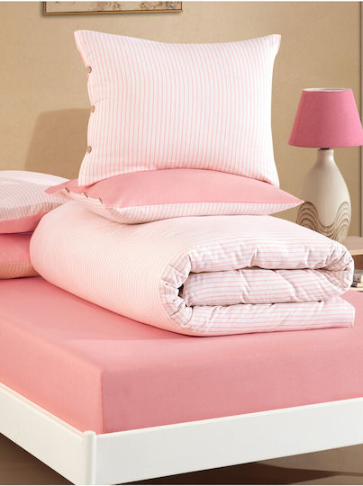 SteweHome Bettbezüge Set Einheiten 160x220cm Gestreift